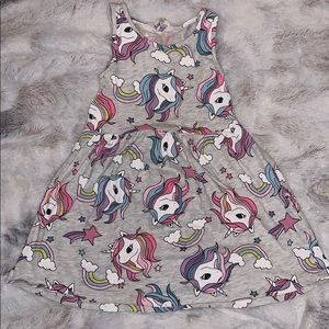 Girls unicorn dress